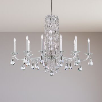 Siena Ten Light Chandelier in Black by Schonbek
