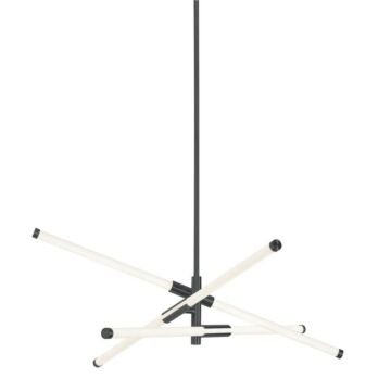 Rusnak LED Pendant in Black by AFX Lighting