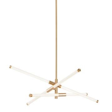 Rusnak LED Pendant in Satin Brass by AFX Lighting