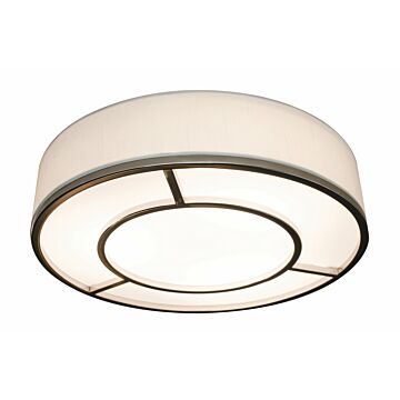 Reeves LED Flush Mount in Satin Nickel by AFX Lighting