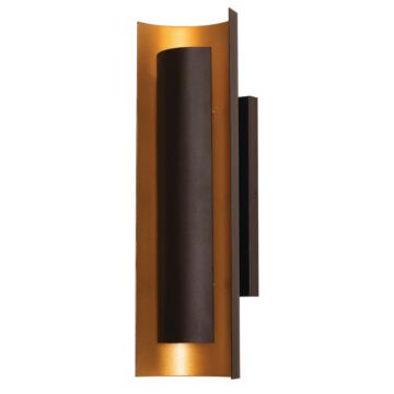 Reveal LED Wall Sconce in Black and Gold by AFX Lighting