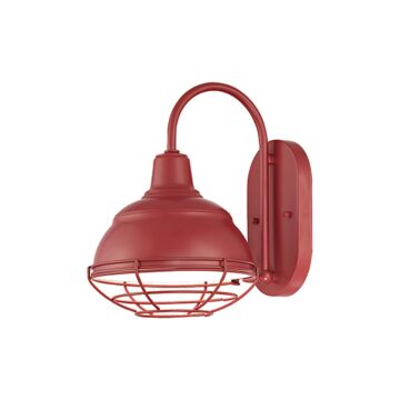 R Series One Light Wall Bracket in Satin Red by Millennium