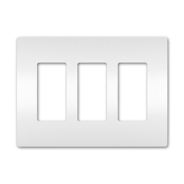 LeGrand Radiant Screwless Wall Plate in White