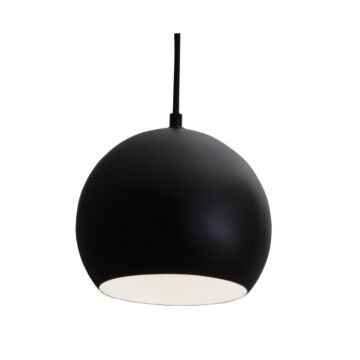 Roxy One Light Pendant in Black by AFX Lighting
