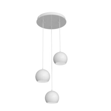 Roxy Three Light Pendant in White by AFX Lighting