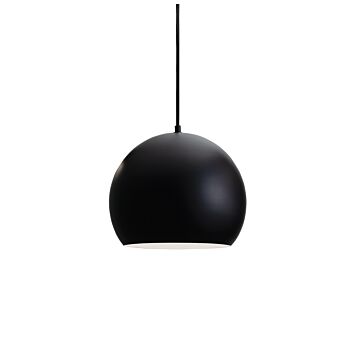 Roxy One Light Pendant in Black by AFX Lighting