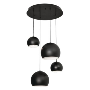 Roxy Four Light Pendant in Black by AFX Lighting