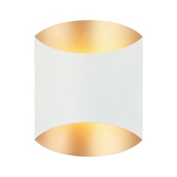 Barola LED Vanity in Matte White by Matteo Lighting