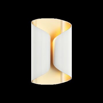Ripcurl Two Light Wall Sconce in White by Matteo Lighting