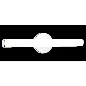 Bowie LED Vanity in Chrome by Matteo Lighting