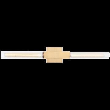 Odelle Two Light Wall Sconce in Aged Gold Brass by Matteo Lighting