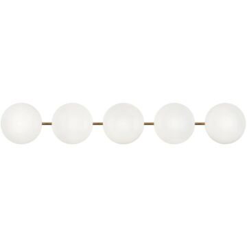 Pearlesque Five Light Wall Sconce in  by Matteo Lighting