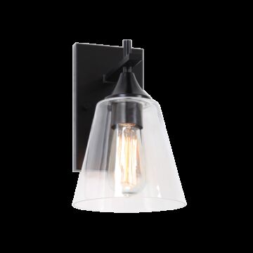 Hollis One Light Wall Sconce in Black by Matteo Lighting