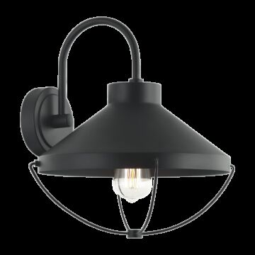 Fable One Light Wall Sconce in Matte Black by Matteo Lighting
