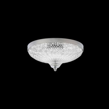 Roma LED Flush Mount in Polished Chrome by Schonbek