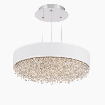 Eclyptix LED LED Pendant in Stainless Steel by Schonbek