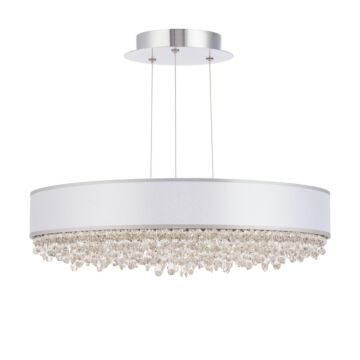 Eclyptix LED LED Pendant in Stainless Steel by Schonbek