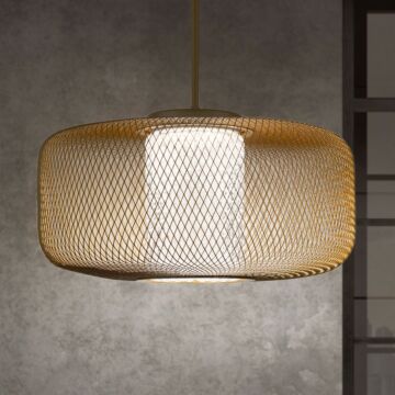 Kodo LED Pendant in Gold by Schonbek