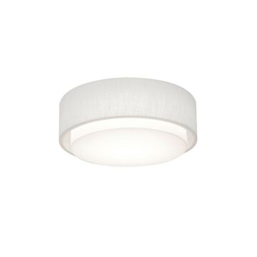 Sanibel Two Light Flush Mount in Linen White by AFX Lighting