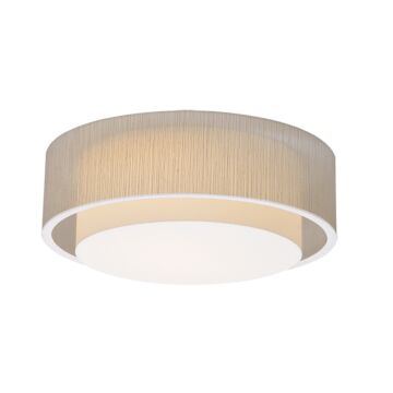 Sanibel LED Flush Mount in Jute by AFX Lighting