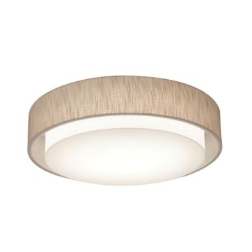 Sanibel Three Light Flush Mount in Jute by AFX Lighting