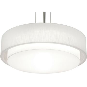 Sanibel Four Light Pendant in Satin Nickel by AFX Lighting