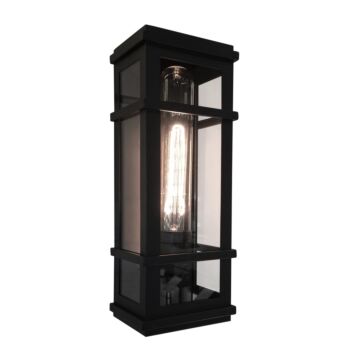 Artcraft Granger Square Outdoor Wall Light in Black