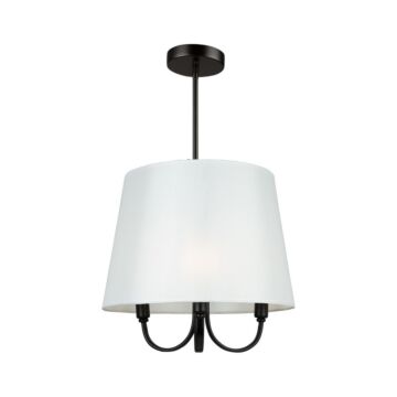 Rhythm 3-Light Pendant in Black