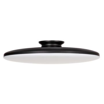 Skye LED Semi Flush Mount in Black by AFX Lighting