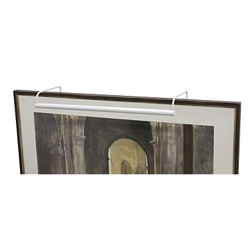 Slim line Six Light Picture Light in White by House of Troy