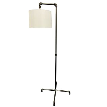 Studio 1-Light Floor Lamp in Granite