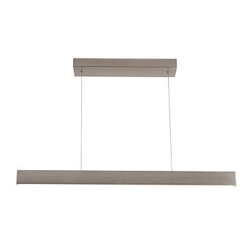 Stealth LED Linear Pendant in Satin Nickel by AFX Lighting