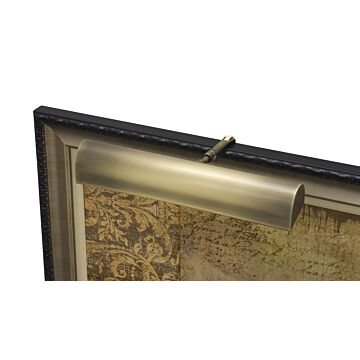 Classic Traditional Two Light Picture Light in Antique Brass by House of Troy