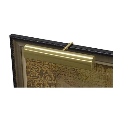 Classic Traditional Two Light Picture Light in Satin Brass by House of Troy