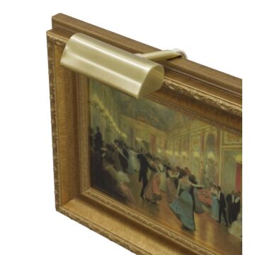 Classic Traditional One Light Picture Light in Satin Brass by House of Troy