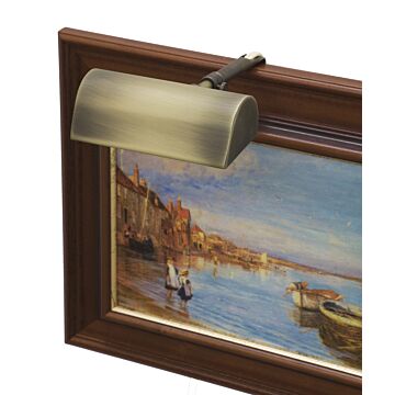 Classic Traditional One Light Picture Light in Antique Brass by House of Troy
