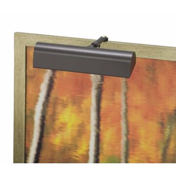 Classic Traditional One Light Picture Light in Mahogany Bronze by House of Troy