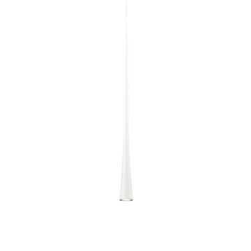 Taper LED Pendant in White by Kuzco Lighting