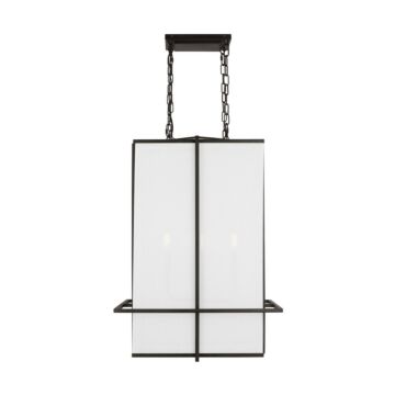 Dresden Four Light Chandelier in Aged Iron by Visual Comfort Studio