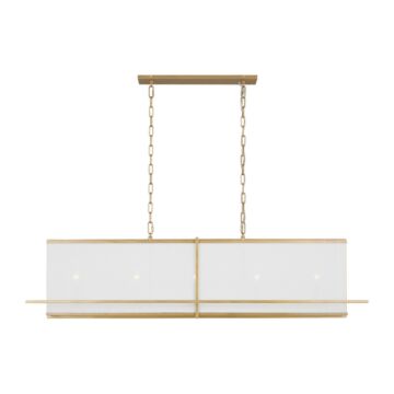 Dresden Five Light Chandelier in Coastal Gild by Visual Comfort Studio