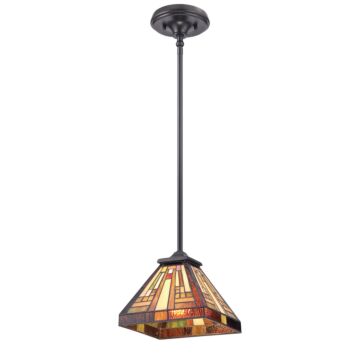 Stephen One Light Mini Pendant in Vintage Bronze by Quoizel