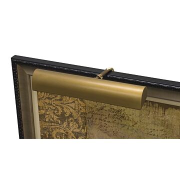 House of Troy Classic Traditional 14 Inch Picture Light in Weathered Brass