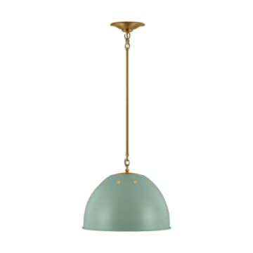 Robbie One Light Pendant in Eucalyptus by Visual Comfort Studio