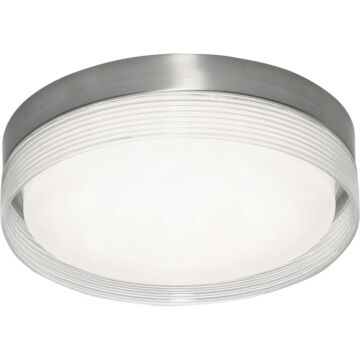 Tribeca LED Flush Mount in Satin Nickel by AFX Lighting