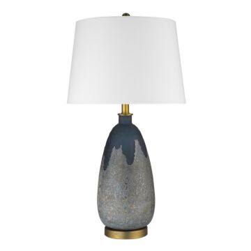 Trend Home 1-Light Table Lamp in Brass