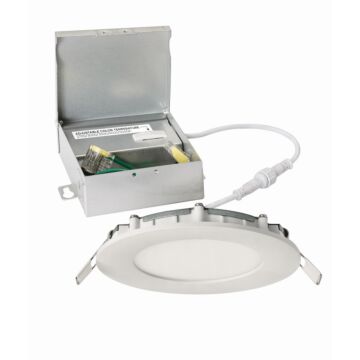 Tuck LED Flush Mount in White by AFX Lighting