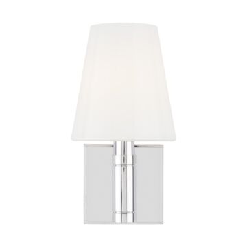 Beckham Classic One Light Wall Sconce in Polished Nickel by Visual Comfort Studio