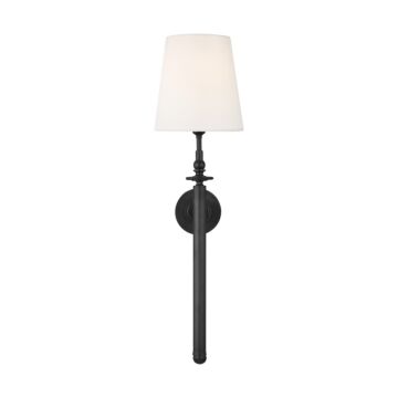 Capri One Light Wall Sconce in Aged Iron by Visual Comfort Studio