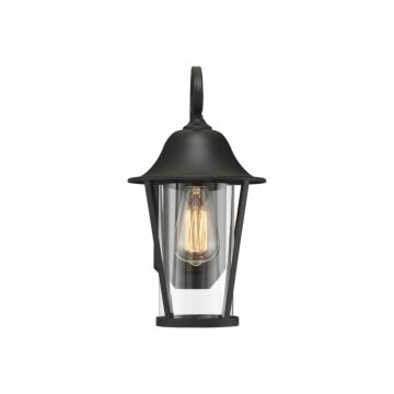 Trade Winds Lighting 1 Light Wall Sconce In Matte Black
