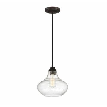Trade Winds Lighting 1 Light Pendant Light In Oil Rubbed Bronze